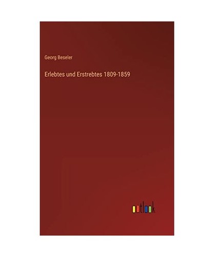 Erlebtes und erstrebtes - erlebtes,