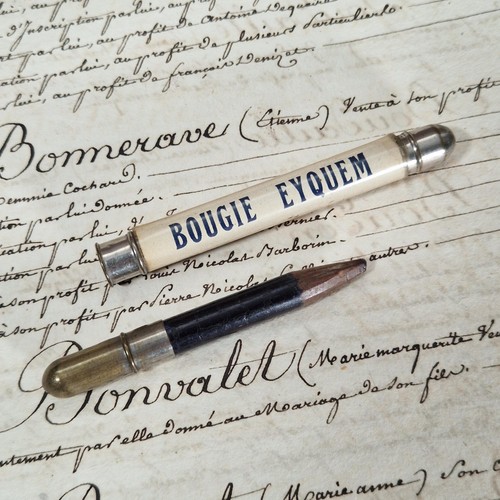 Porte crayon bougie eyquem - «,