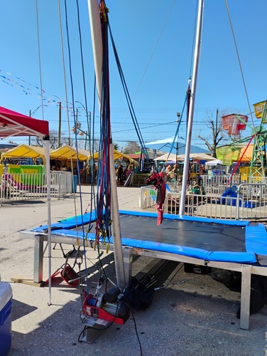 Bungee trampoline - bungee,