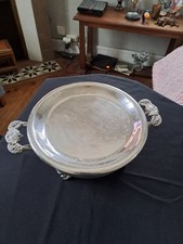 chauffé plat métal argenté Napoléon Iii 
