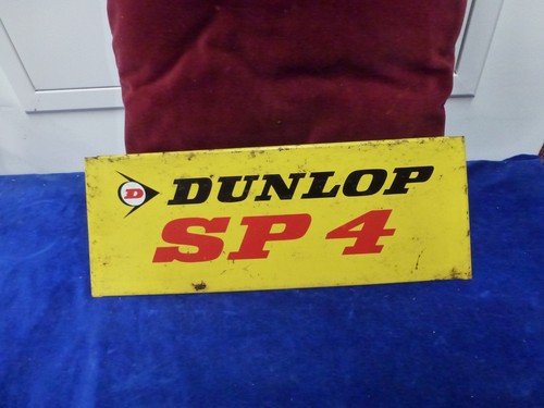 Rare plaque tole dunlop - dunlop, sp