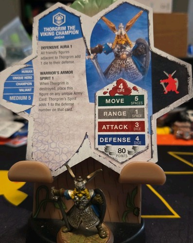 Heroscape thorgrim viking - thorgrim,