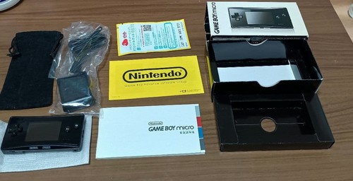 Nintendo game boy micro noir - nintendo,