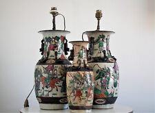 3 Vases en porcelaine de