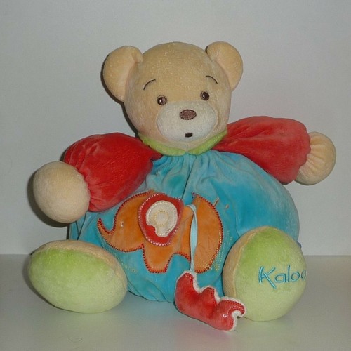 Doudou ours kaloo eléphant - doudou,