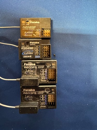 Futuba receivers and 3 - futuba,