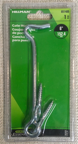 Inch hook and eye - inch, for