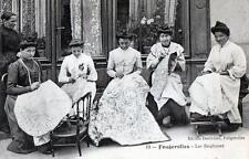 CPA 70 FOUGEROLLES LES BRODEUSES (VIEUX METIERS GROS PLAN