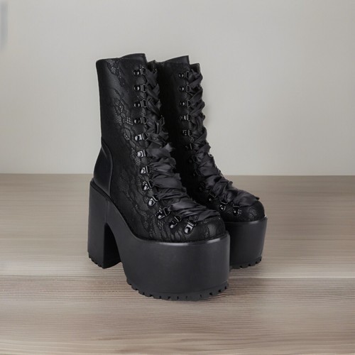 Demonia lace platforms - demonia,