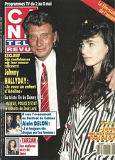 Ciné Télé Revue n° 18 (1992) - Johnny Hallyday et Adeline