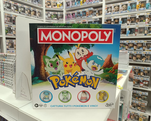 Monopoly pokémon hasbro neuf - monopoly,
