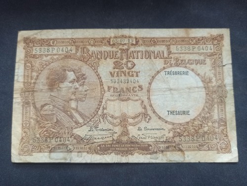 Belgique francs 1929 - belgique,