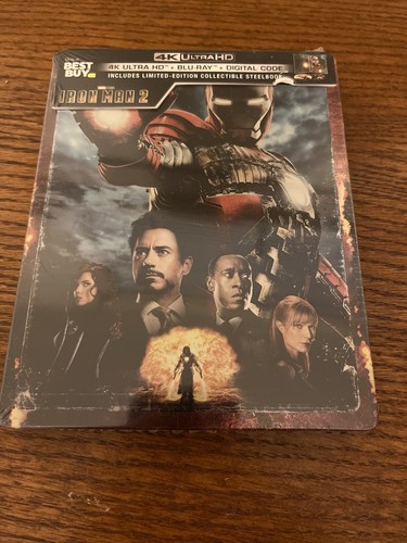 Damaged iron man 4k - (2010),
