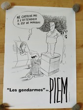 affiche gendarmerie PIEM