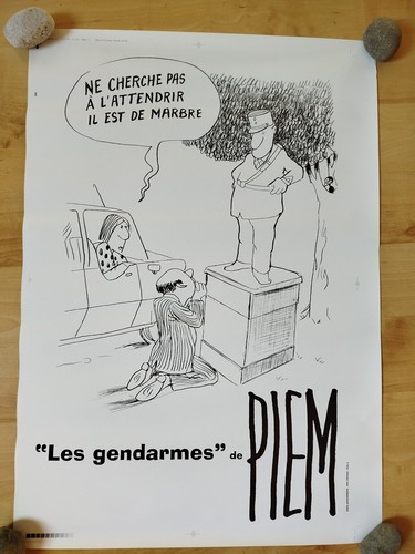 Affiche gendarmerie piem - affiche,