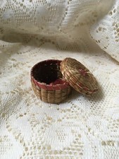 Old handmade straw - handmade,