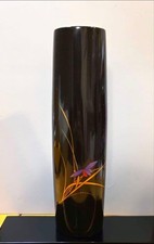 Vase japonais laqué Yamato
