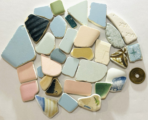 Carrelage poterie verre - de,