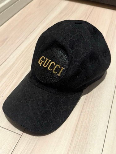 Casquette toile gucci gg - casquette,