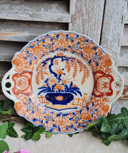Ancienne assiette plat - assiette, imari