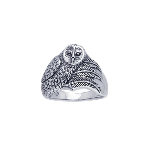Ted andrews chouette 925 bague - 925,