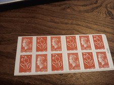 FRANCE CARNET USAGE COURANT MARIANNE DE CHEFFER 1515