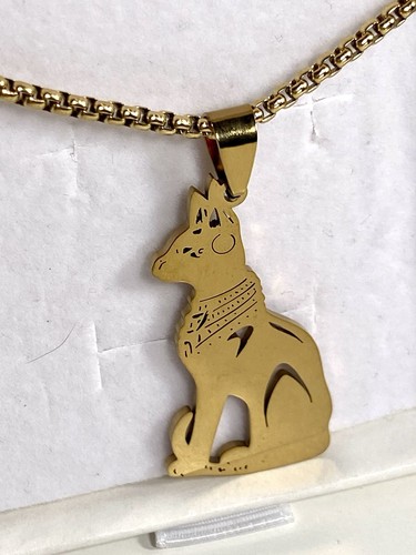 Collier chaîne dorée