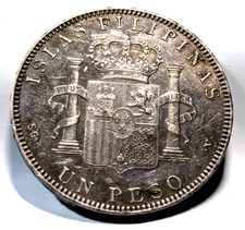 1897 Philippines Silver UN