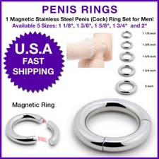 Stainless Steel Magnetic Penis