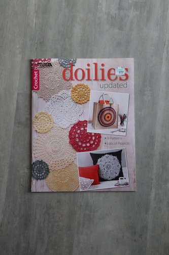 New crochet book - book, doilies