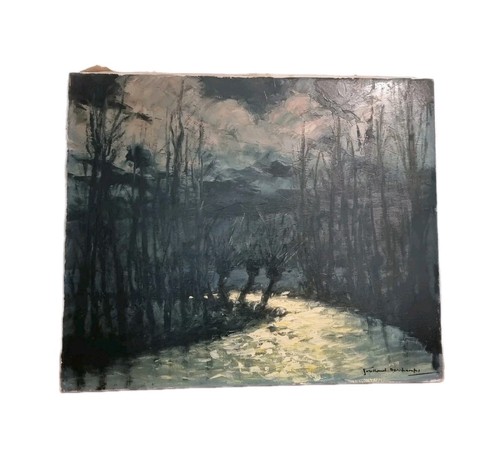 Tableau huile sur - tableau, toile