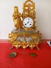 Ancienne pendule en régule