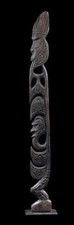 yipwon cult figure, karawari river, papua new guinea, oceanic art, primitive art