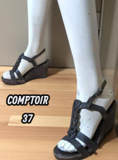 Comptoir des Cotonniers 37 espadrilles chaussures ouvertes escarpins