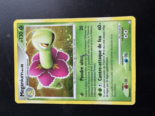 Carte pokémon meganium - carte,