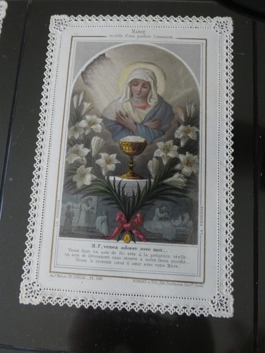 Image pieuse canivet dentelle - image,