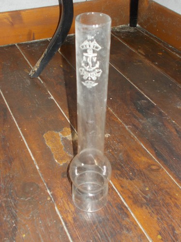 Lampe petrole rare verre - lampe,