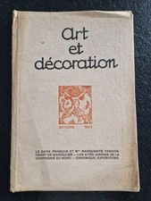 Revue Art et décoration octobre 1922 Marguerite Pangon Henry Waroquier Matisse