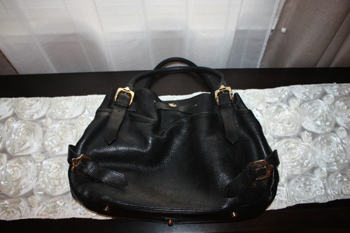 Burberry womens black leather - womens,