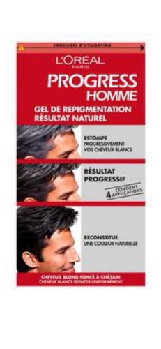 Boite oreal progress gel - boite,