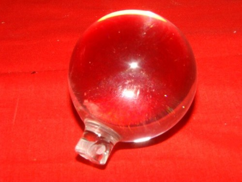 Boule cristal lisse tenon - à,