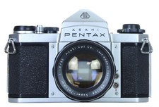 Asahi Pentax SV Lens Asahi Super Takumar  55mm F = 1.8  (Réf#K-837)