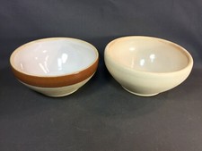 Lots 2 pots en terre marron et