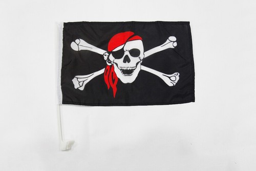 Drapeau voiture pirate - drapeau, de
