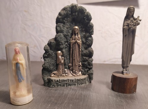 Joli lot statuettes - , étain