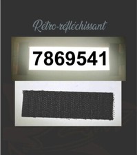 Barrette RIO numéro d'identification individuel force de l'ordre police/gendarme