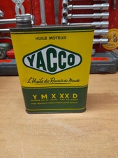 ancien bidon huile vide yacco