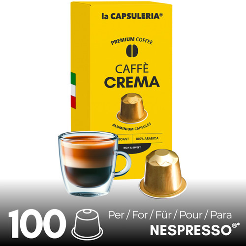 Café crema 100 capsules - crema,