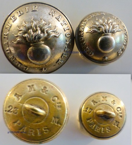 Lot boutons 23 17 - lot, mm