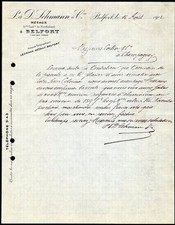 Ancienne Facture P. & D